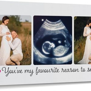 Star Online Personalised Canvas New Mum To Be Gifts Photo First Mothers Day Picture Frame Keepsake Present For Family Baby Shower (New Mum Gift)