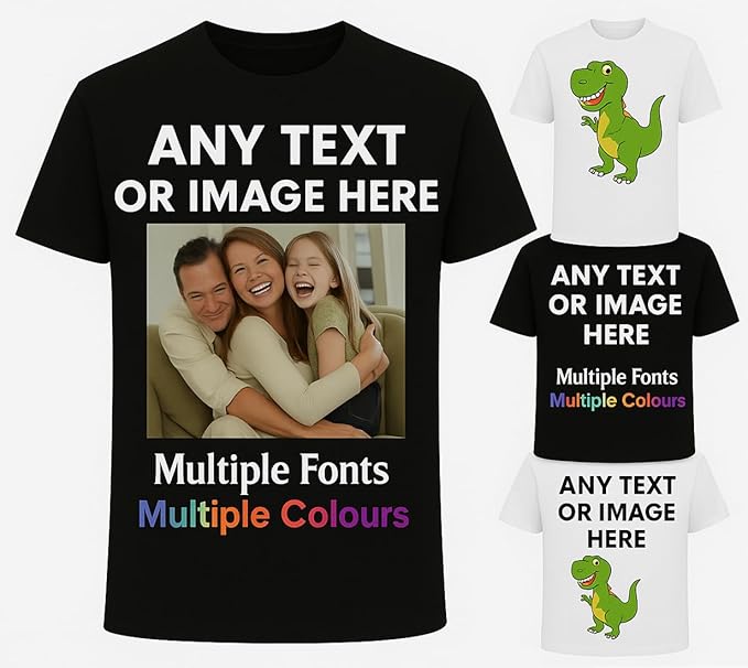 Personalised T Shirt UK