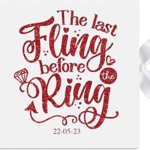 Personalised Hen Party Guest Book