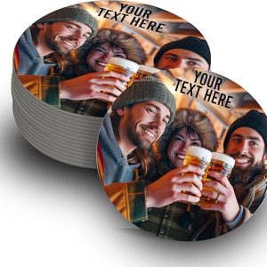 Personalised Beer Mats Coasters