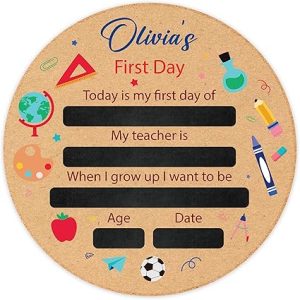 First Day of School Starting Sign Boar